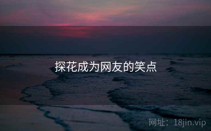 探花成为网友的笑点